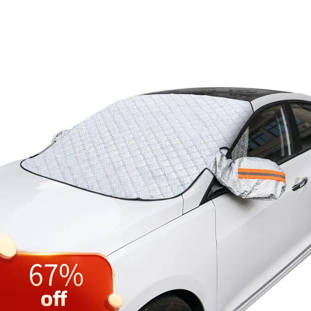 Magnetic Car Cover Shield Frost Prevention: Protect Your Car from Sun, Rain, and Snow!