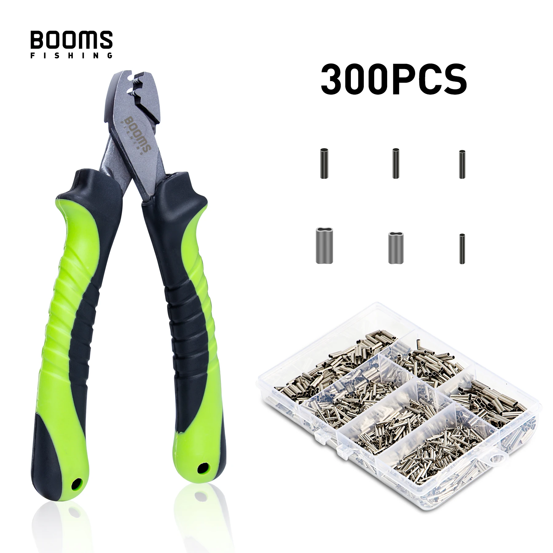 Booms 釣りペンチ300ピース セット シングルおよびダブル6サイズ ハンドクランプ スリーブツール Fishing Tools Aliexpress