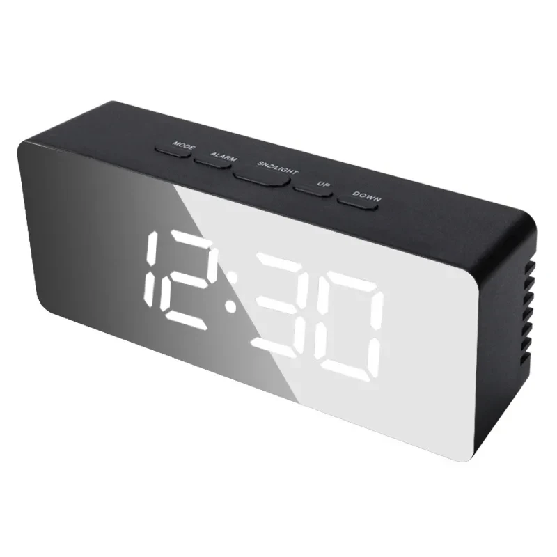 LED Digital Alarm Clock with Temperature Display for Bedroom, Home, and Office Use