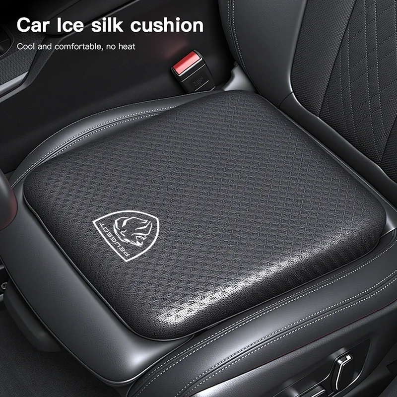 Breathable Ice Silk Car Seat Cushion for Peugeot Models Sc2c919f2ba594767a04bb8e8312f5198T