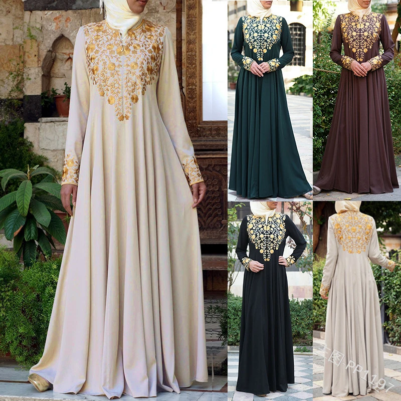Abayas Women Moroccan Islamic | Fashion Moroccan Caftan Abaya - Women Abaya  Elbise - Aliexpress
