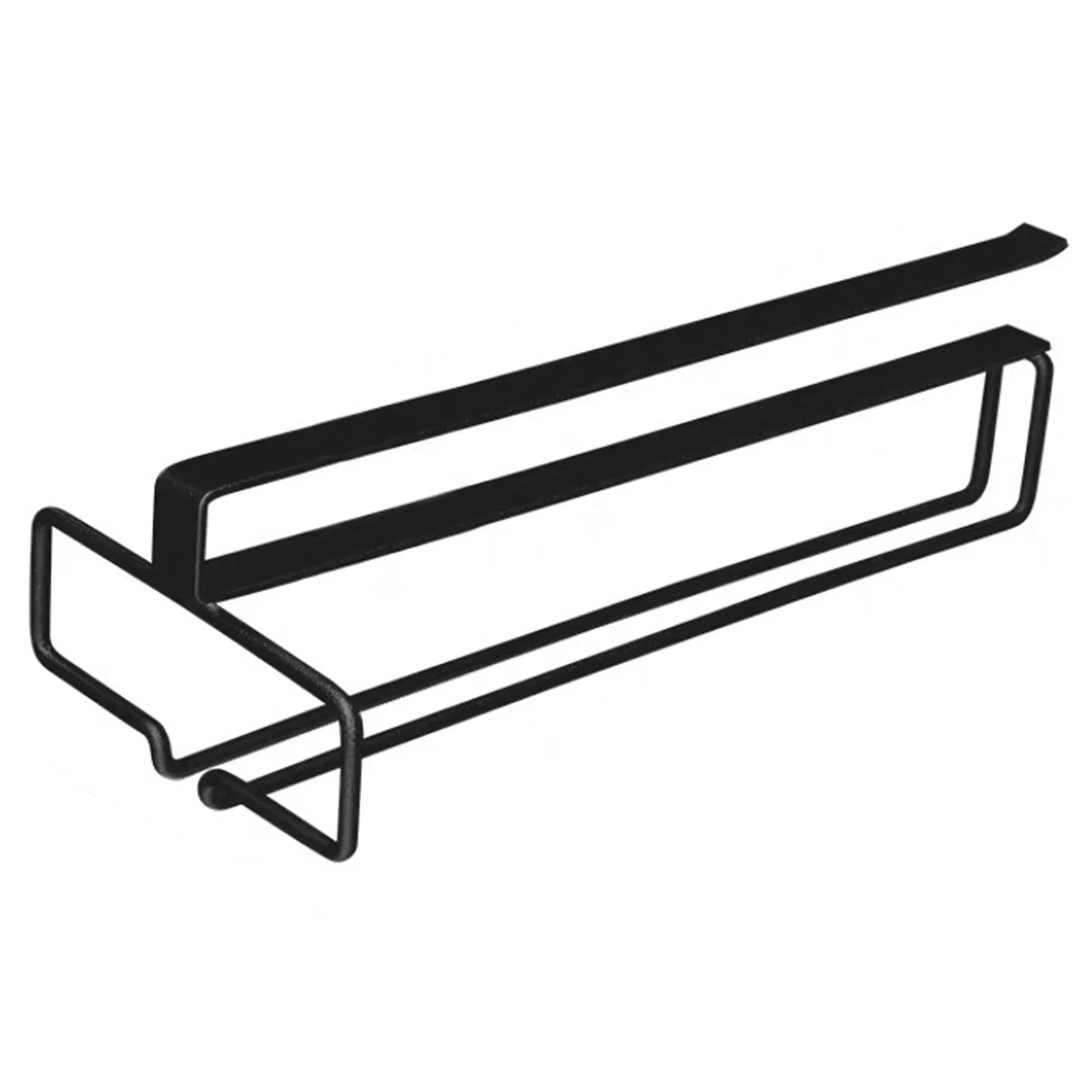Wine Glass Holder No Drilling Stemware Rack Under Cabinet Wine Glasses Organizer Hanger Storage Rack Fit for Bar Cabinet Kitchen