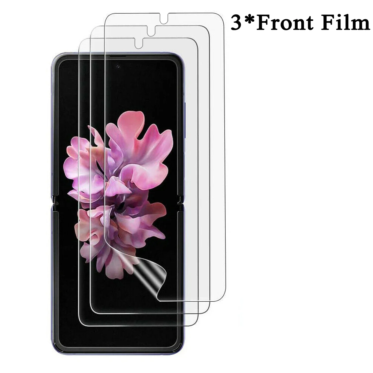 6-in-1 3D Curved Camera and Screen Protector Set with Hydrogel Film