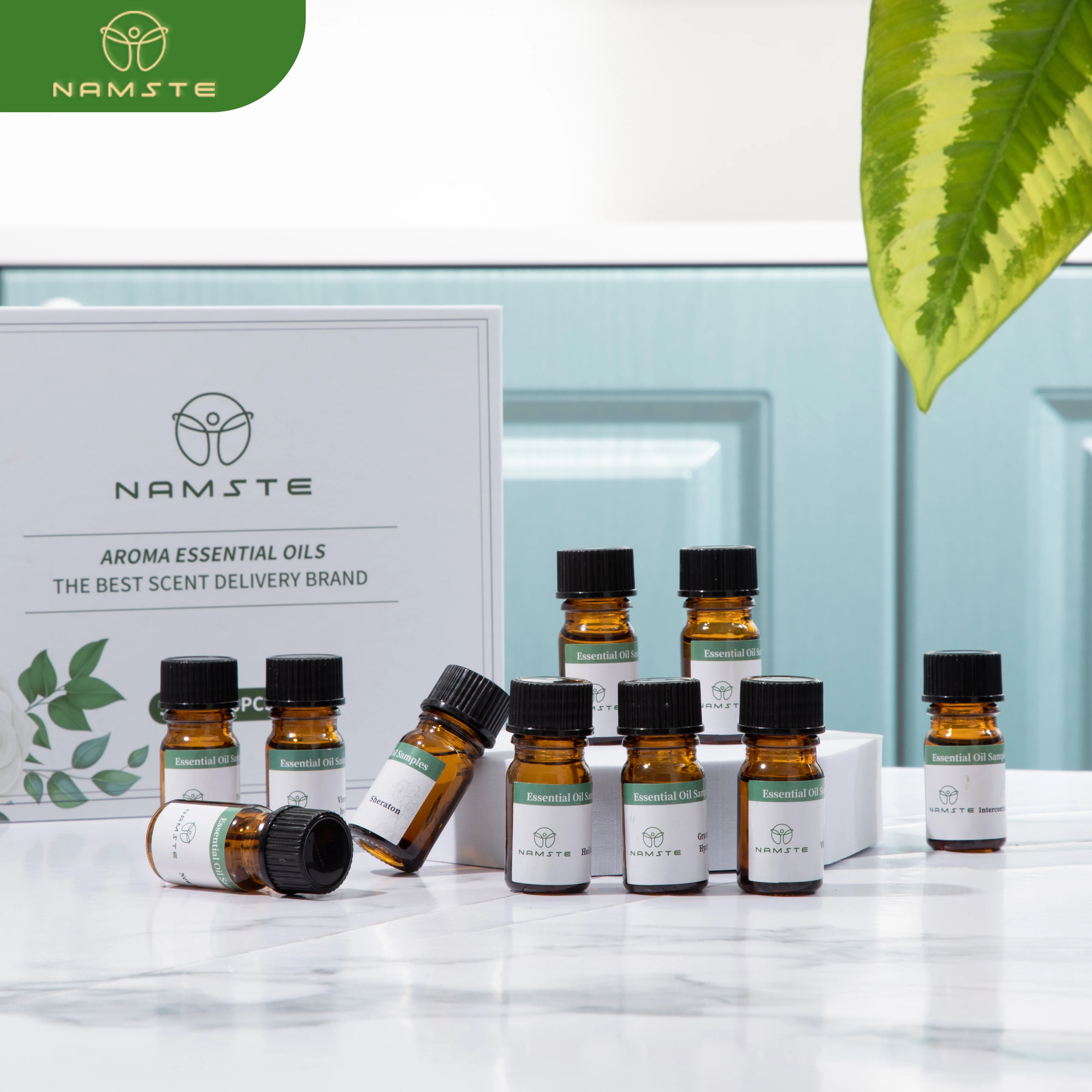 Essential Oil Samples Sets Of Various Types Fragrance Series 5ml Suitable For Aroma Diffuser Machine Air Humidifier Ionizer 4 sets balance suspension ball blowing machine parent child children’s toys wood