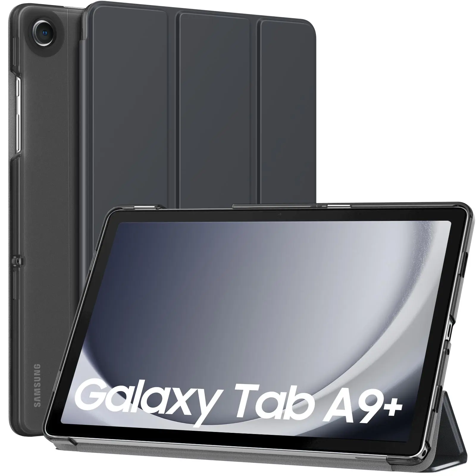 Custodia Per Galaxy Tab A9 + 2023, Cover Protettiva Posteriore Smerigliata Traslucida In Tpu Morbido Sottile Per Tablet Samsung Galaxy Tab A9 +
