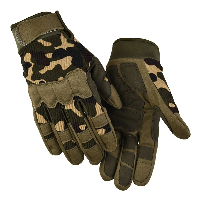 Tactical Full Finger Gloves Outdoor Sports Bicycle Antiskid Gloves Paintball Shooting Airsoft Cycling Half Glove