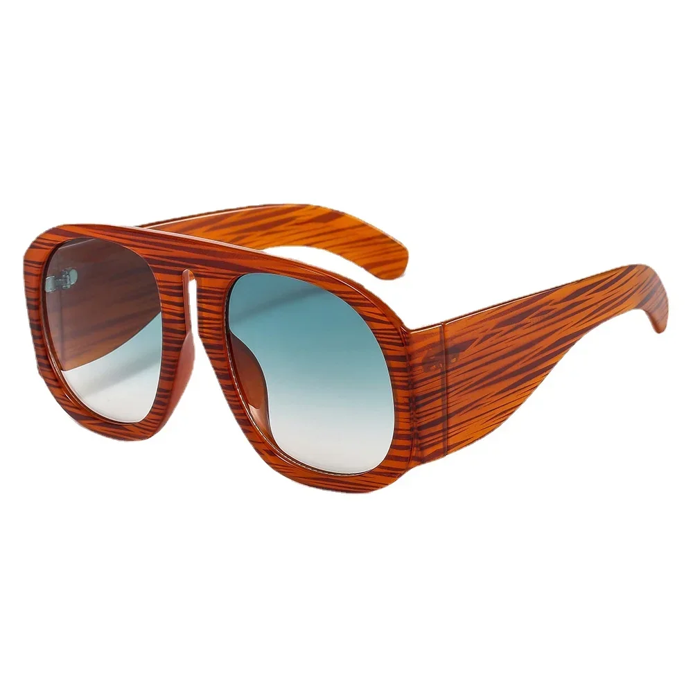 

Fashion Multiple Colors Large Frame Sunglasses Men Women Anti Blue Light Sunglasses Trendy Street Photos Sun Eyewear
