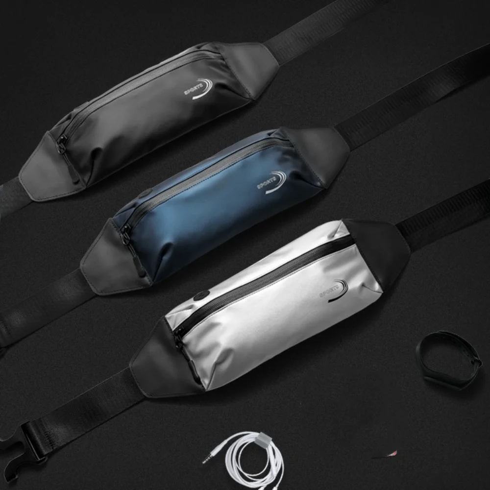 

Роскошная брендовая поясная сумка для бега на открытом воздухе, водонепроницаемая поясная сумка, Профессиональный велосипедный спортивный ремень для мужчин