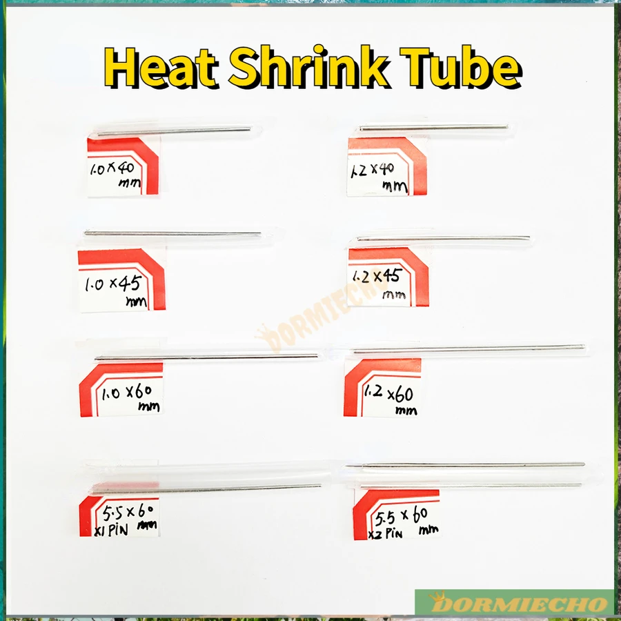 

1000pcs/lot Fiber Optic Heat Shrink Tube 40mm 45m 60mm Splice Sleeves Fiber Optic Hot Melt Tube Fusion Protection Free Shipping