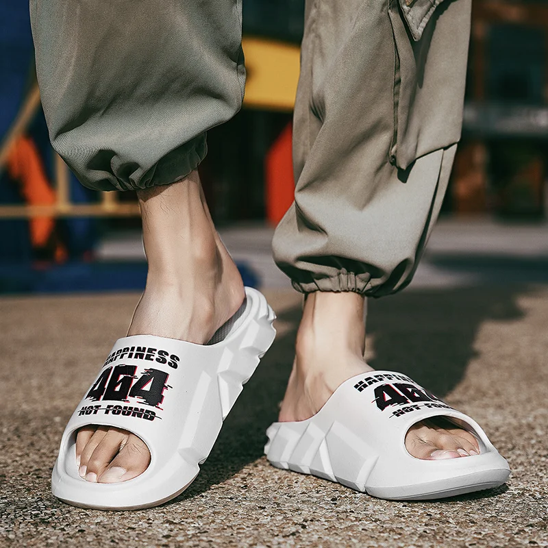 Slip Slippers for Men Non-Slip Outdoor Soft With Thick SoleSlipper for Indoor Foam Sliders_voghion.com