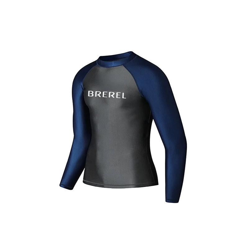 Men's Swimsuit Suit Long-sleeved Swimsuit Diving Suit Sunscreen Jellyfish Trousers Split Surf Snorkeling Beach Wear