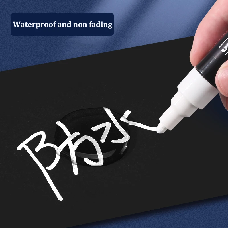 Uni Posca White Markers 5