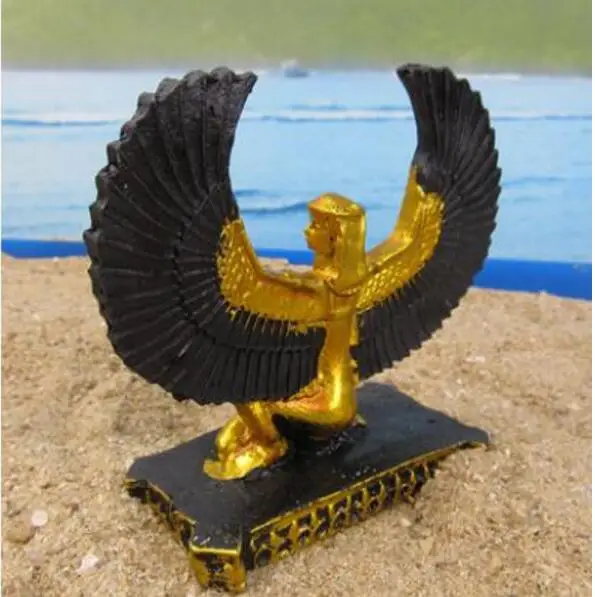 

Copper Statue Sand table sand accessories animal ISIS eagle king box therapy game production culpture crafts statue wholesale f