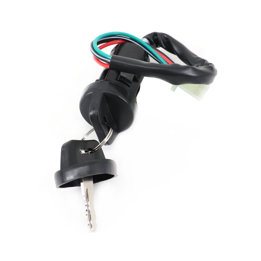 Ignition Key Switch Universal Motorcycle 2 Key 4 Wire Start Ignition Switch Electric Door Lock For ATV Quad Dirt Bike motorcycle keys motorcycle key accessories ignition key cover electric bicycle key switch