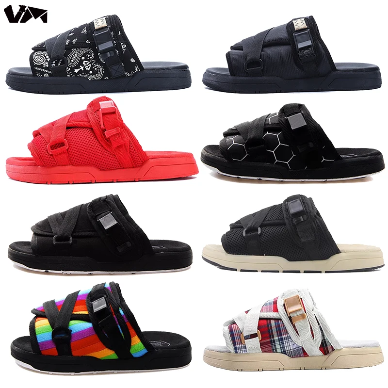 CHRISTO VISVIM Summer Slippers Mens Women Fashion Outdoor Platform