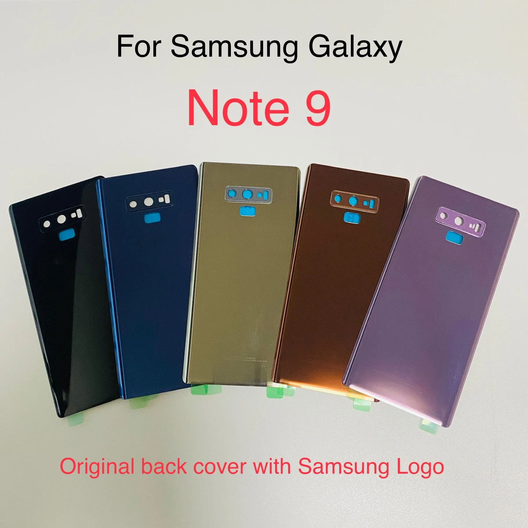 

Back Battery Cover Door Housing Replacement For SAMSUNG Galaxy Note 8 N950 SM-N950F Note 9 N960 SM-N960F Rear Glass Case Parts