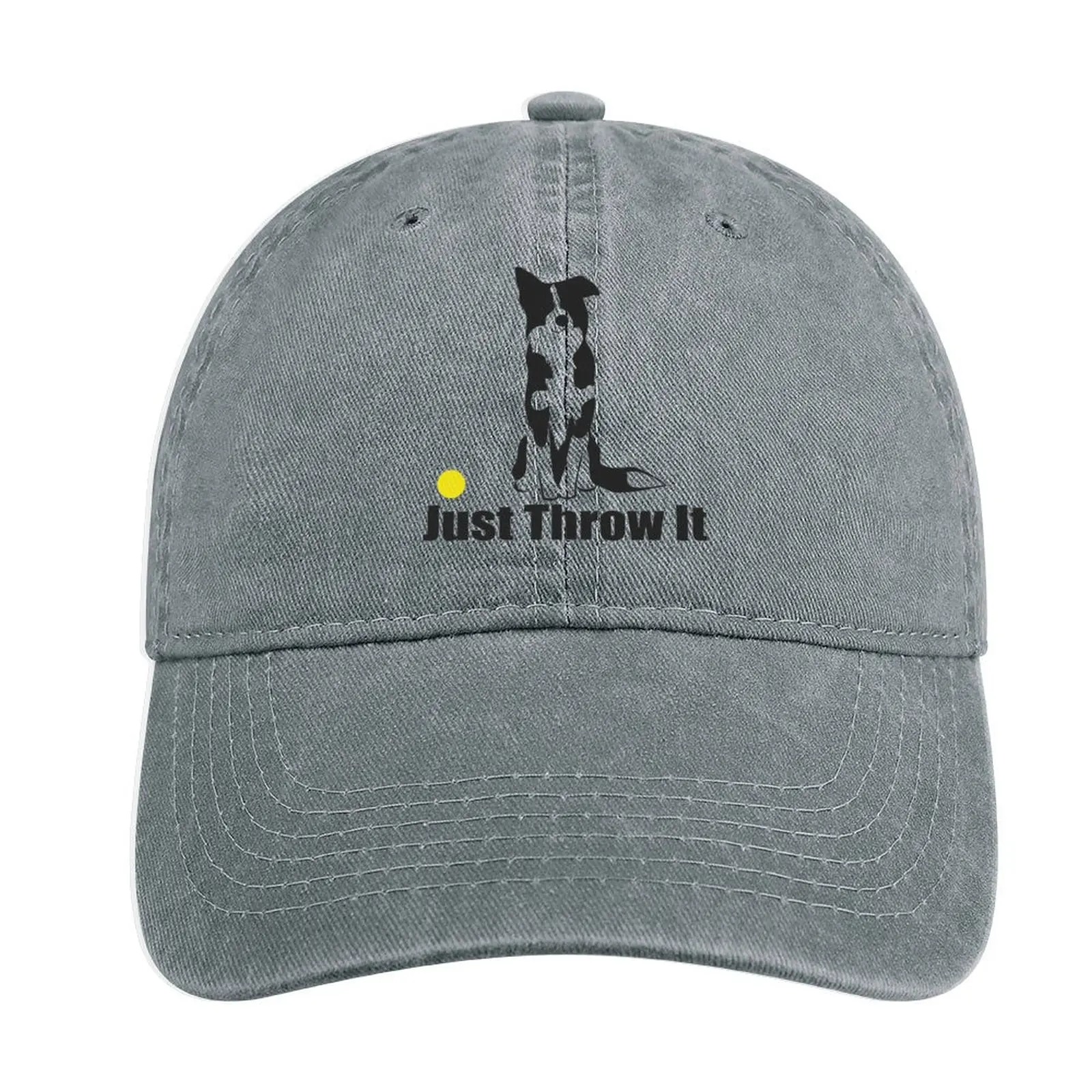 

Just Throw It | Border Collie Dog | NickerStickers on Redbubble Cowboy Hat Christmas Hats Beach Bag |-F-| Cap For Men Women'S