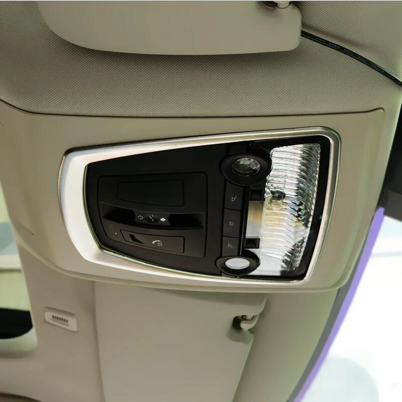 For BMW 5 Series F10 F18 Car Styling interior Buttons panel frame Decoration Cover Trim Car Sticker stainless steel Accessories 6