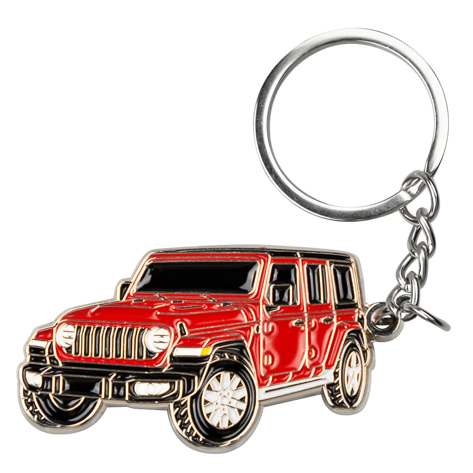 Jeep Car Keychain Accessory With Key Ring 5