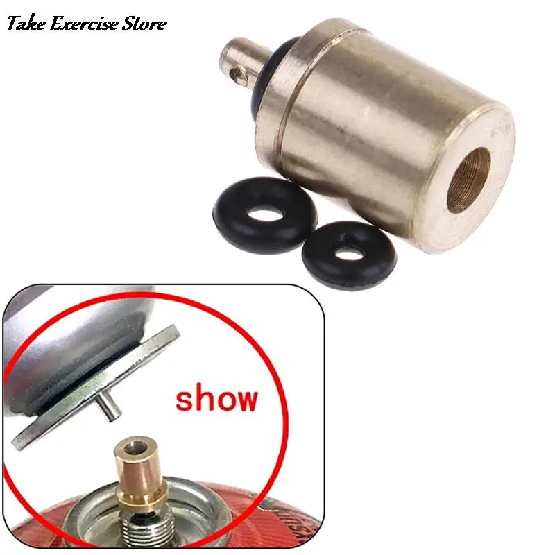 Outdoor Camping Gas Stove Safe Switching Charging Inflatable Valve Adapter for Flat Tank Liquefied Gas Cylinder Stainless Steel camping gas stove camping stove gas stove