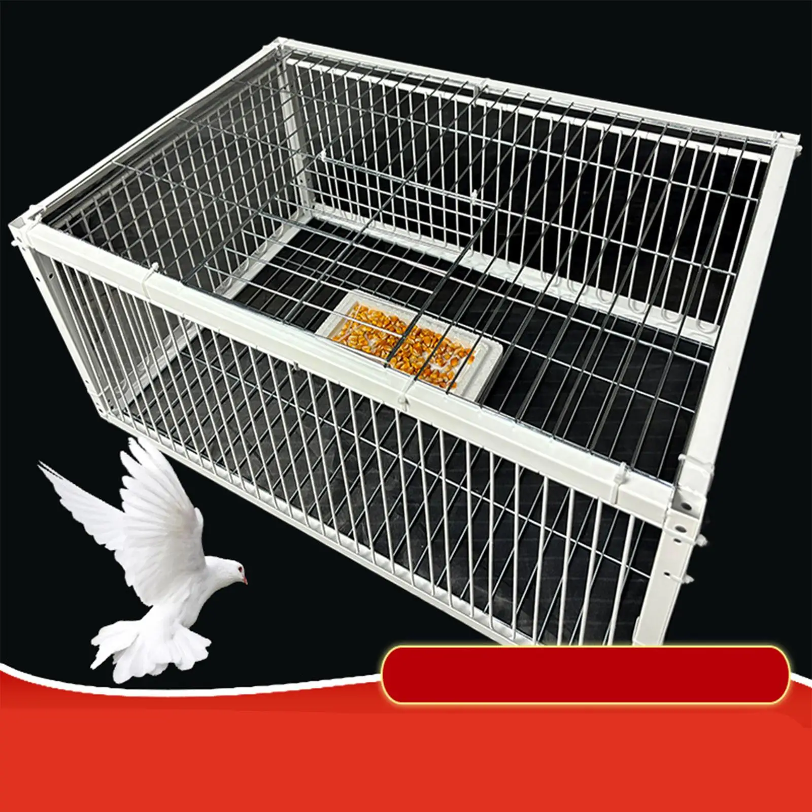 Automatic Pigeon Cage Thickened EscapeProof Pigeon Coop Chicken Cage for Racing Pigeons Farms Garages Gardens Bird Supplies