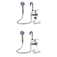 Robinet chauffe-eau sans réservoir 3000W, douche, robinet électrique instantané, chauffage de l'eau chaude pour cuisine et salle de bains 2