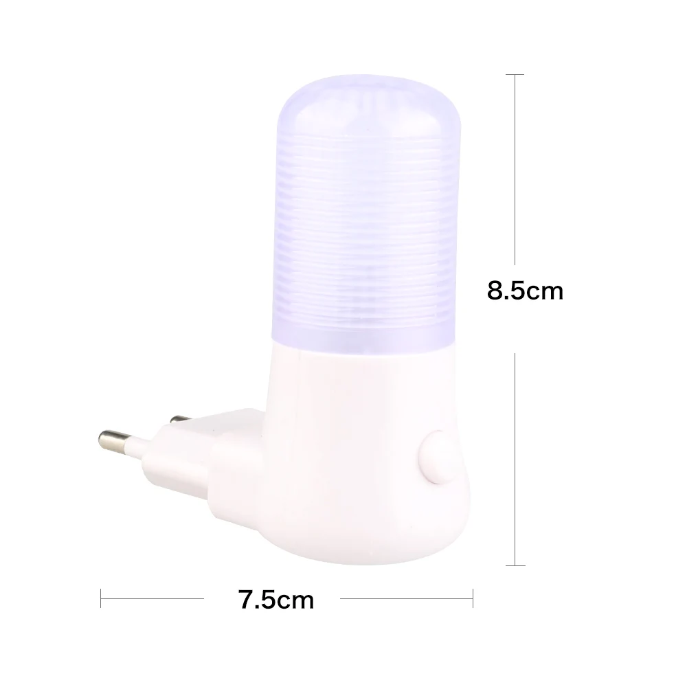 110-220V LED Night Light EU/US Plug Bedside Lamp For Children Baby Bedroom Wall Socket Home Decoration