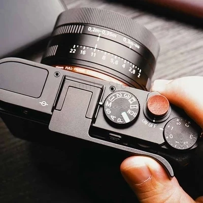 Nuova Fotocamera In Metallo Di Alta Qualità Thumb Up Hotshoe Thumb Grip Realizzata Per Sony Rx1Rm2 Rx1Rii Rx1 Rx1R Limited Edition