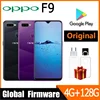 OPPO F9 Smartphone Global firmware 6.3-inch MediaTek Helio P60 Version Android 8.1RAM 4GB ROM128GB Rear Fingerprint Recognition 1