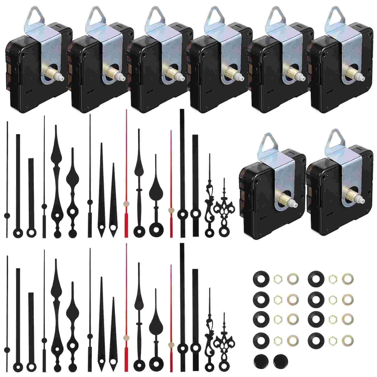 

of Silent Clock Movement Mechanisms with Hands Clock Accessories Wall Hands Pointers Set for DIY Clock Repair