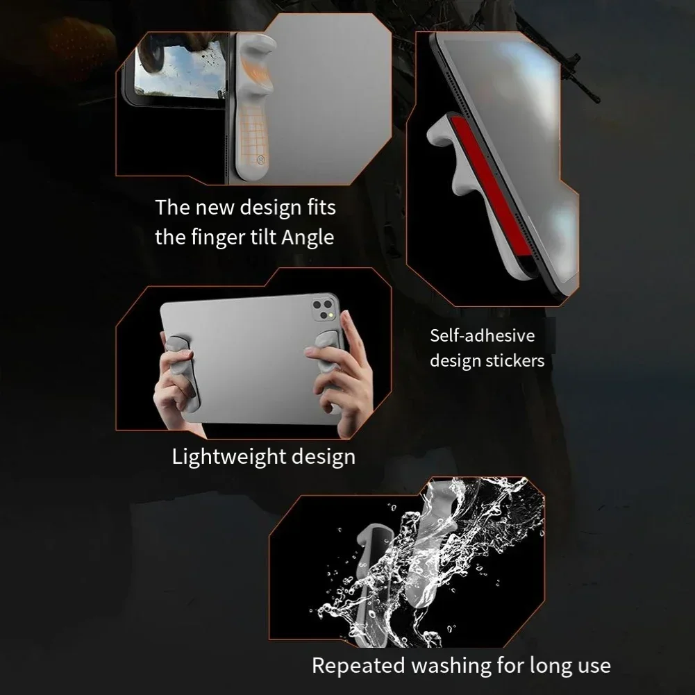 Soft Silicone Controller Gamepad Grip Holder For IPad Tablet Handle Tablet Bracket Gaming Accessories tablet holder,gamepads grip