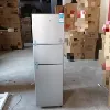 206 litre three-door refrigerator Home freezer Bottom freezer Large capacity refrigerator factory sales price is cheap BCD-206 3