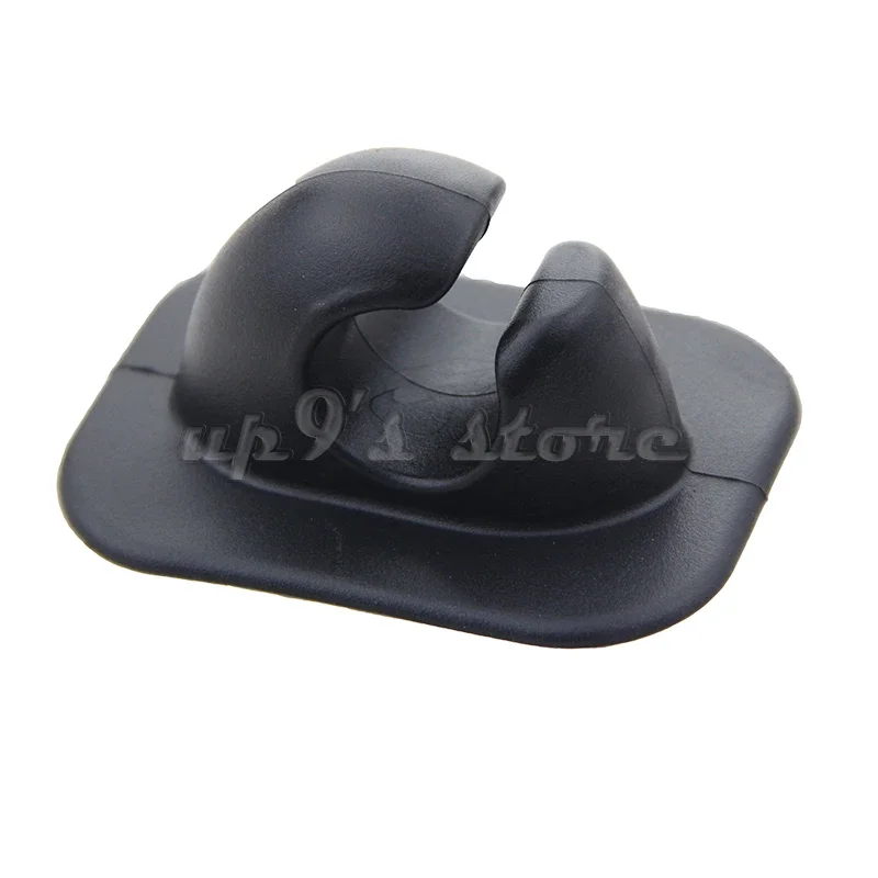 2 Pieces Oar Holder Patch Pole Tube Clips Grey/Black for Kayak Canoe Dinghy Raft Inflatable Boat Boat Accessories