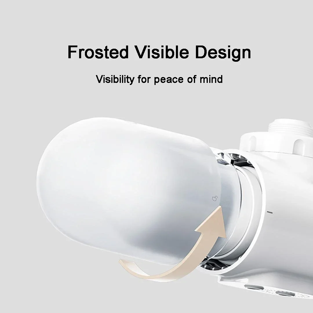 Mijia Water Faucet Purifiers 2nd Gen 5-fold Rust Removal of Activated Carbon Filtration Device for Kitchen Faucet Water Filter