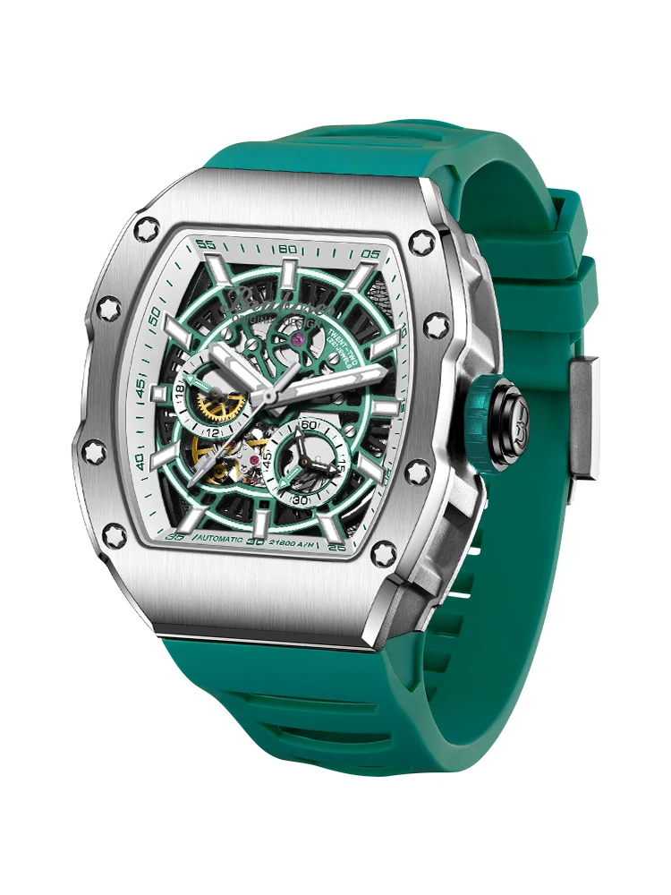 남성시계 Chenxi 976 가죽 크로노그래프 날짜 남성용 달 타이밍 비즈니스 야광 쿼츠 시계 11 BRUBOSES 남성용 기계식 시계, 토노 방수, 야광 다이얼, 자동 시계, 럭셔리 패션 스타일, 공식 보증, 2 년