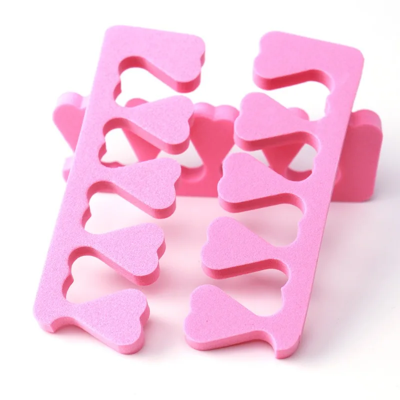 10/50/100Pcs Soft Sponge Manicure Nails Art Tools Toe Separator Fingers Separators Spacer Pedicure Toes Spreaders Divider