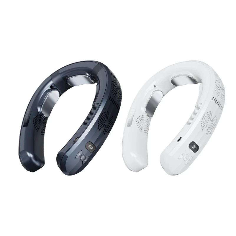 

D0AB Rechargeable Air Cooler Small Summer Sport Fans ABS Material for Outdoor