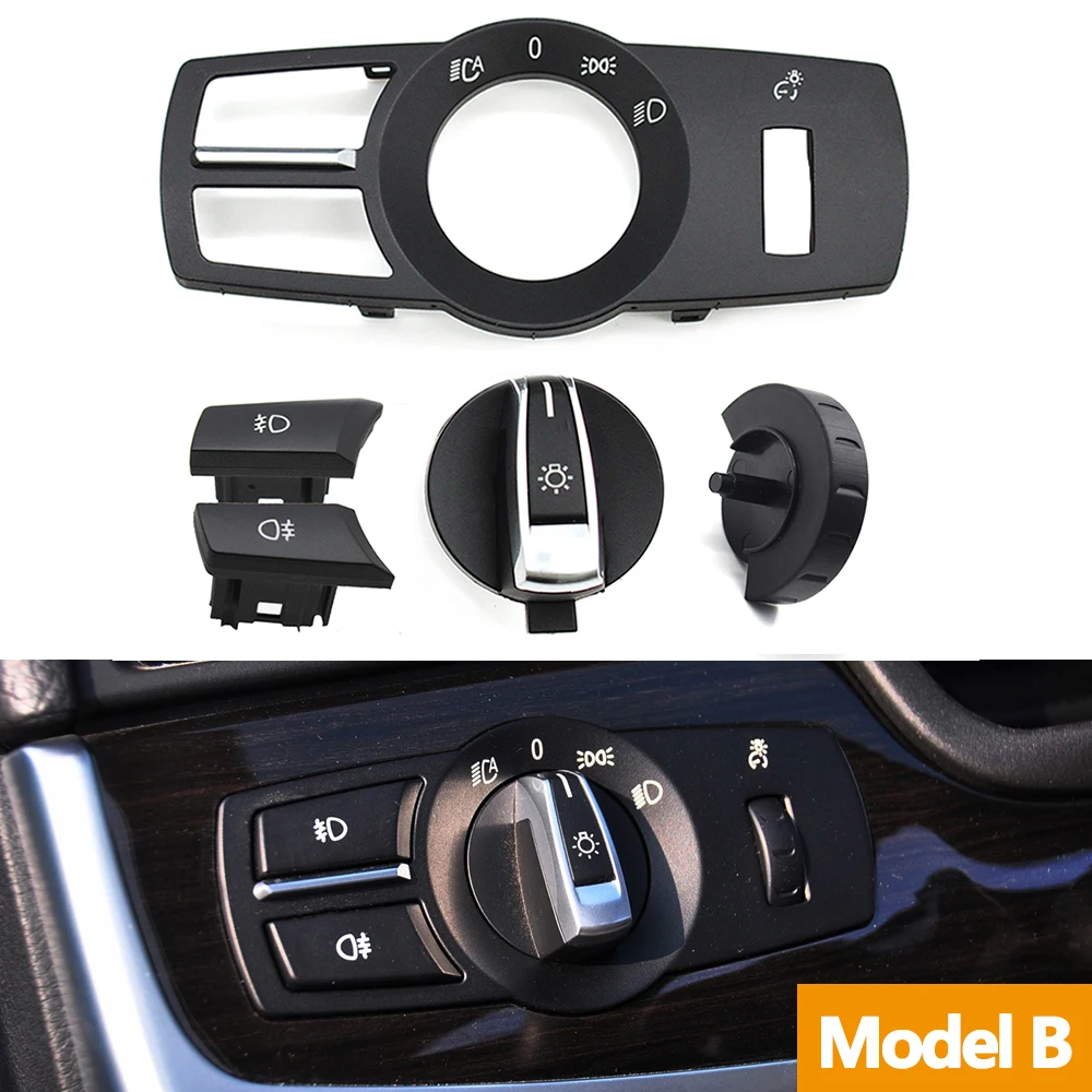 Scheinwerfersc halter Taste Licht Bedienfeld Nebels chein werfersc halter für BMW 5 6 7 Serie x3 x4 f02 f10 f18 f07 f06 f25 f26 – Detail 11
