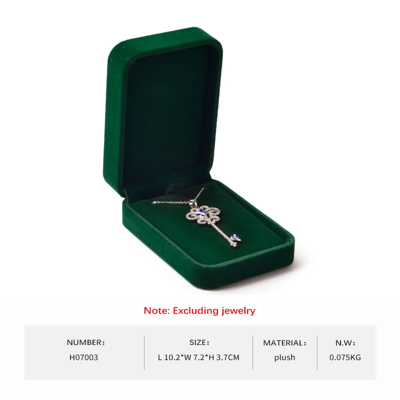 Luxurious Velvet Jewelry Box in Gemstone Green - Premium Organizer for Rings, Earrings, Bracelets, and Necklaces