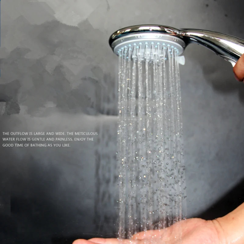 5 Modes Handheld Shower Head Set  PVC Matel Powerful Massage Shower with 1.5M Hose 5