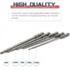 Raflot 5PCS RC Hex Bit 1.27mm 1.5mm 2.0mm 2.5mm 3.0mm Hex Head Allen Wrench Drill Bit Set for Screwdrivers Electric Screwgun/Pow 2