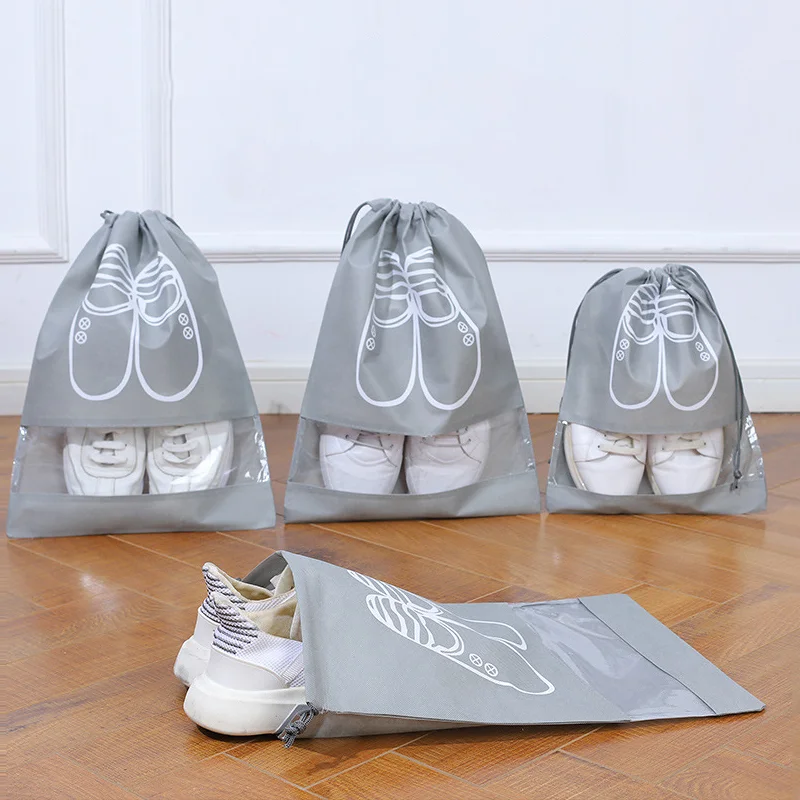 Travel Shoe Bag Drawstring Shoe Bags Storage Bags Dust Bag Shoes