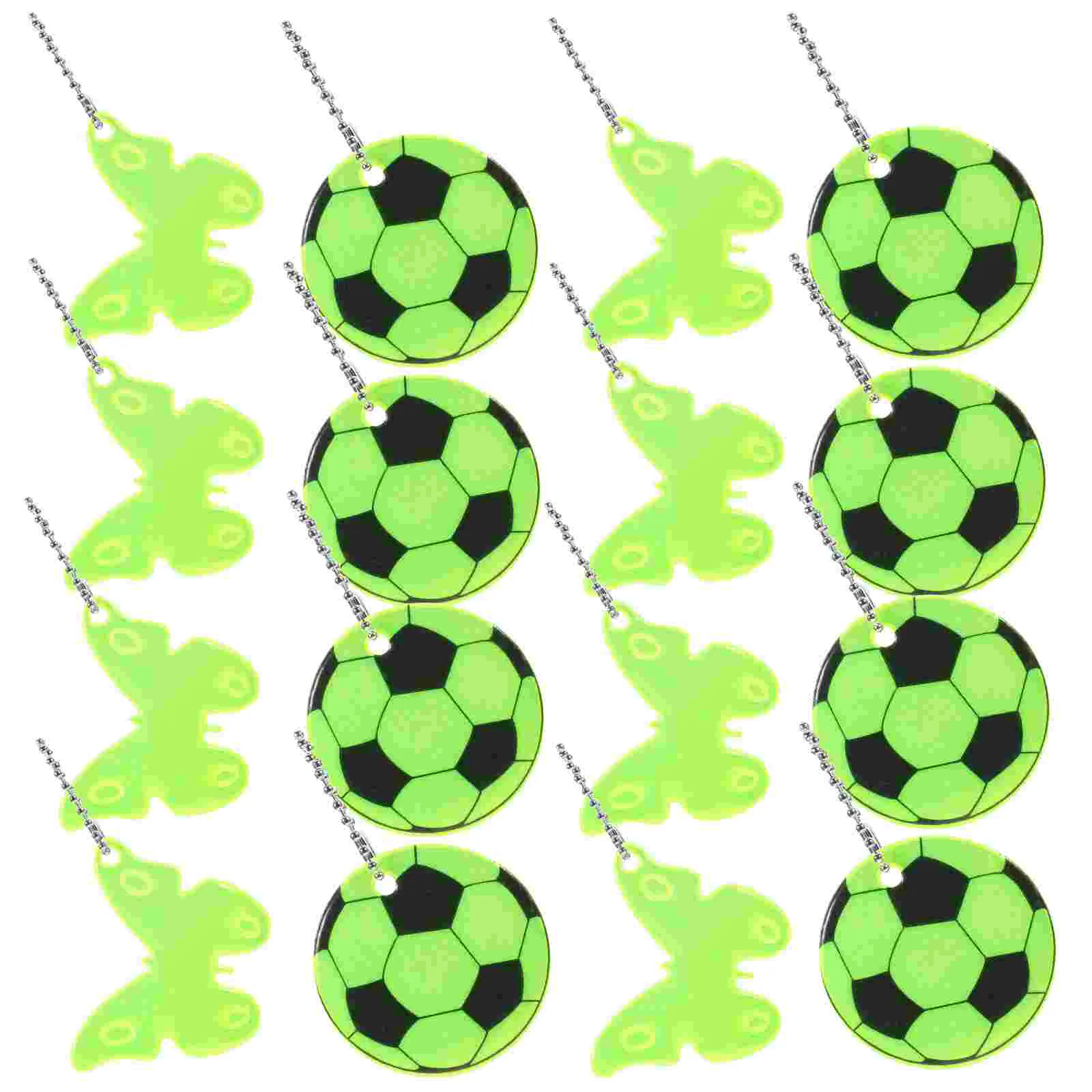 

Decorative Bag Pendant Hanging Keychain Miniature Butterfly DIY Accessories Soccer Ball