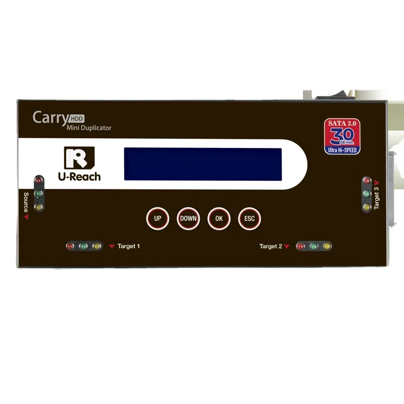 

1 to 3 High Speed HD Duplicator & Data Eraser