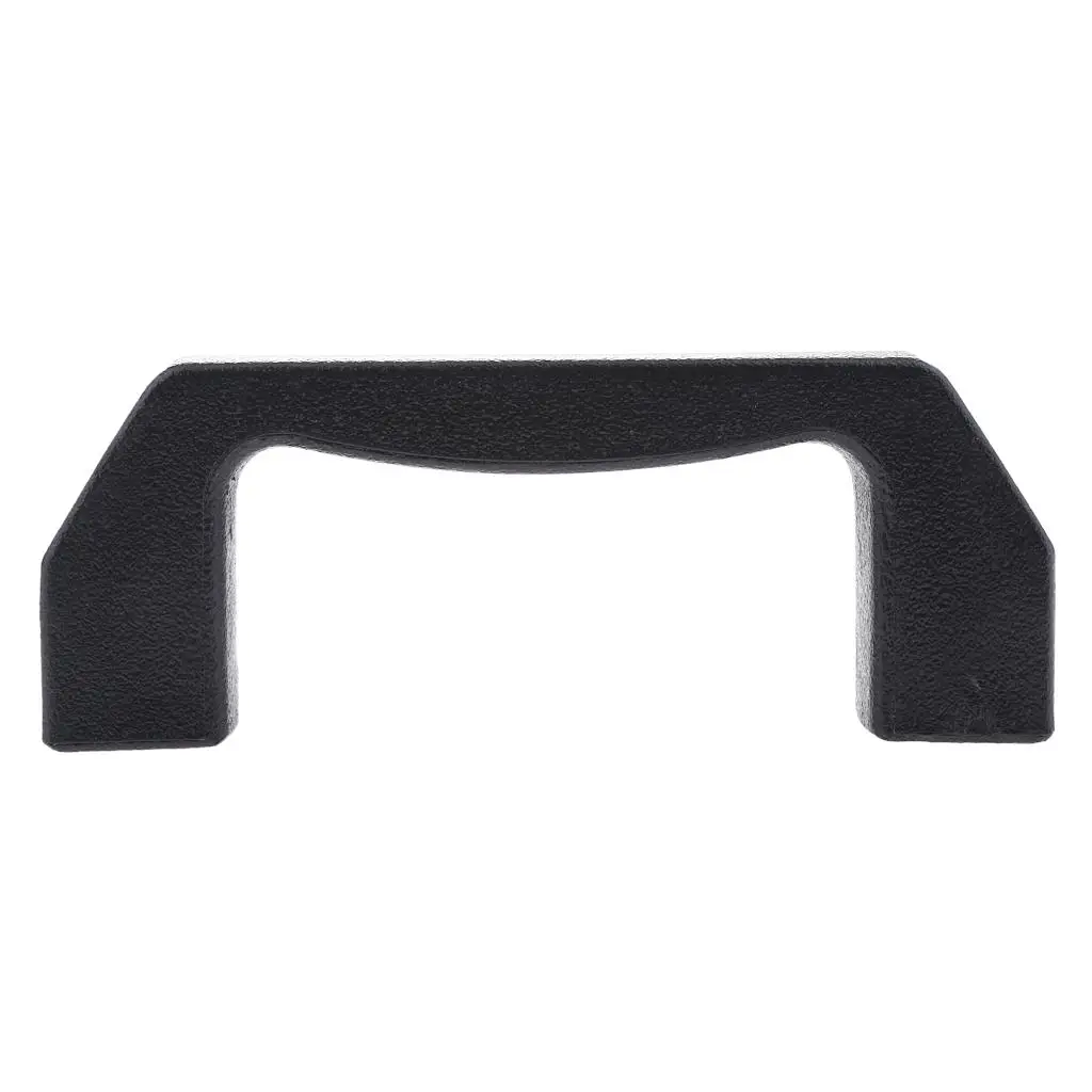 

Black Plastic Cabinet Handle Kitchen Cupboard Door Pull for Marine RV Home