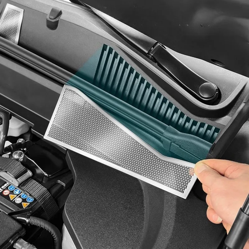 For GEELY Monjaro KX11 Xingyue L 2024 2025 Front Cabin Dust Cover Stainless Steel Bug Guards Protective Cover Insect Proof Net detail image 4