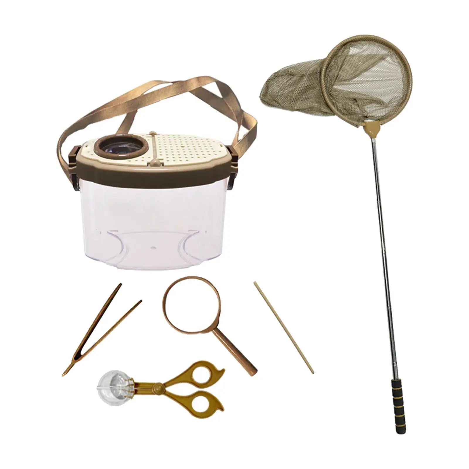 Bug Catcher for kid with Butterfly Net Science Educational Toy, Nature Exploration Bug Viewer for Children 2