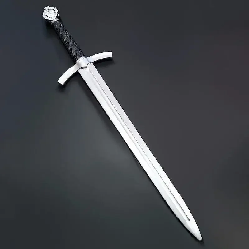 Knight Sword Weapon Prop Children's Toy Cosplay Templar Order Performance Plastic Samurai Knife Sword Prop Outdoor Toy For Teen 4