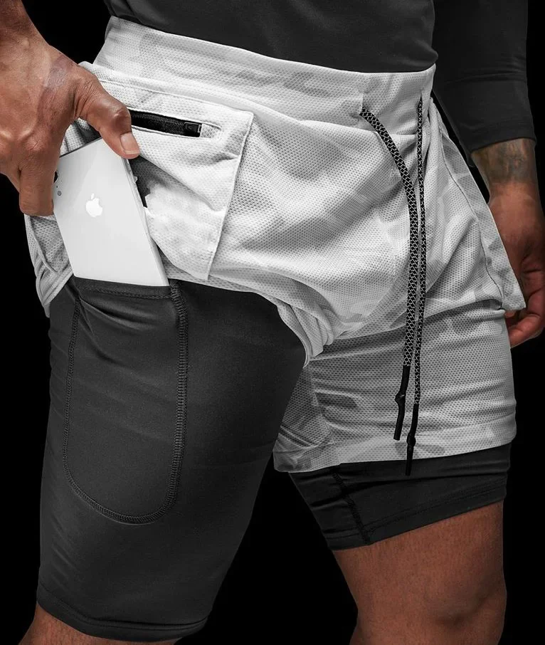 New Hot Sale Of The Season Quick Dry Mesh Running Shorts Five Inches Fitness Training Sports Pants Breathable Comfortable Gym Ru