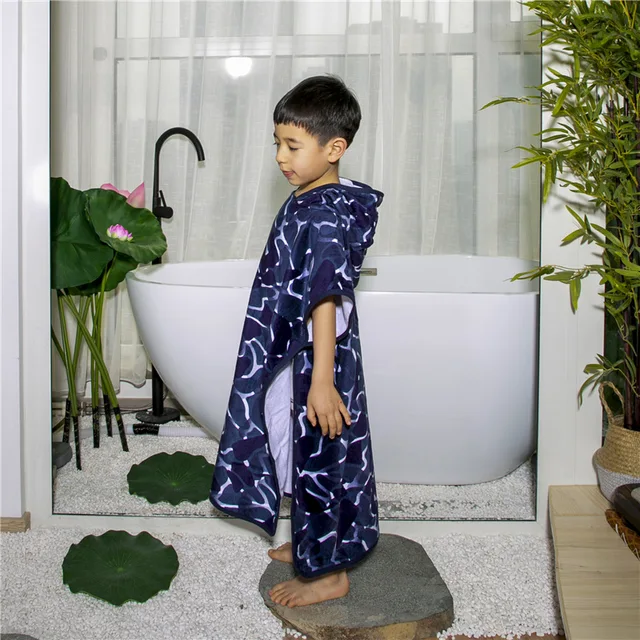 High-quality, eco-friendly wearable bath towel for kids